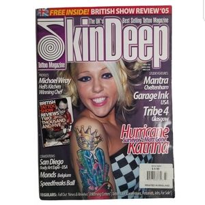SKIN DEEP UK 'S BEST TATTOO MAGAZINE ISSUE 130 Mar